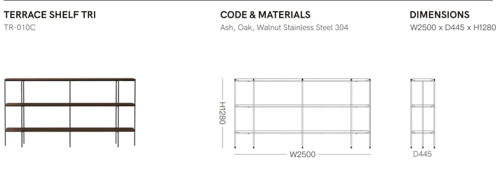 ภาพสเปกต้นฉบับ รหัส วัสดุ ขนาด และแบบเส้นของ TR-010C
